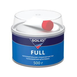 SOLID FULL (фасовка 500 гр) наполнительная среднезернистая шпатлевка																		